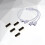 4 Cable Conector Divisor 4 Vías Para Tira Led Rgb 5