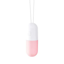 Mini Strong 10 Speeds Pocket Travel Bullet Tool Electric Handheld Bullet Rod Waterproof Pink