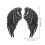 2 Pairs Hoekvleugel Patch Pailletten Zelfklevend Diy Accessoire 9