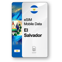 eSIM Internet El Salvador, valido 30 giorni, traffico Nelimitato