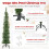Casart 150 cm/5 FT Pre-lit Artificial Christmas Tree With 8 Lighting Modes 8