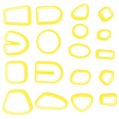 18 stuks polymeerkleiknijpers voor sieraden 2