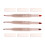 3Stk Lipliner Stift Set Lippenstift Marker Make-up 1