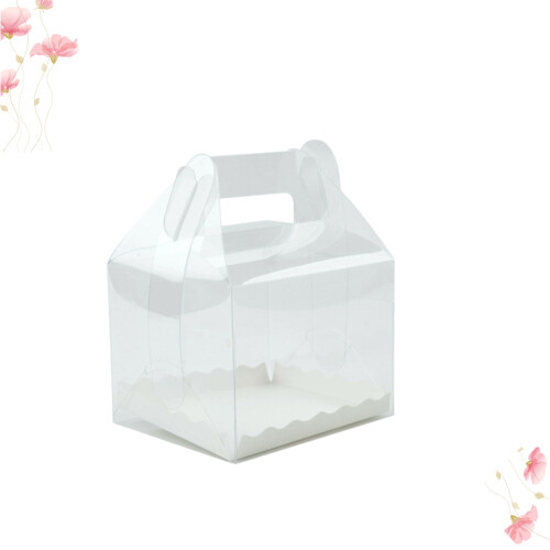 6St Transparente Cake Verpackungsbox Mit Tablett Für Desserts 2