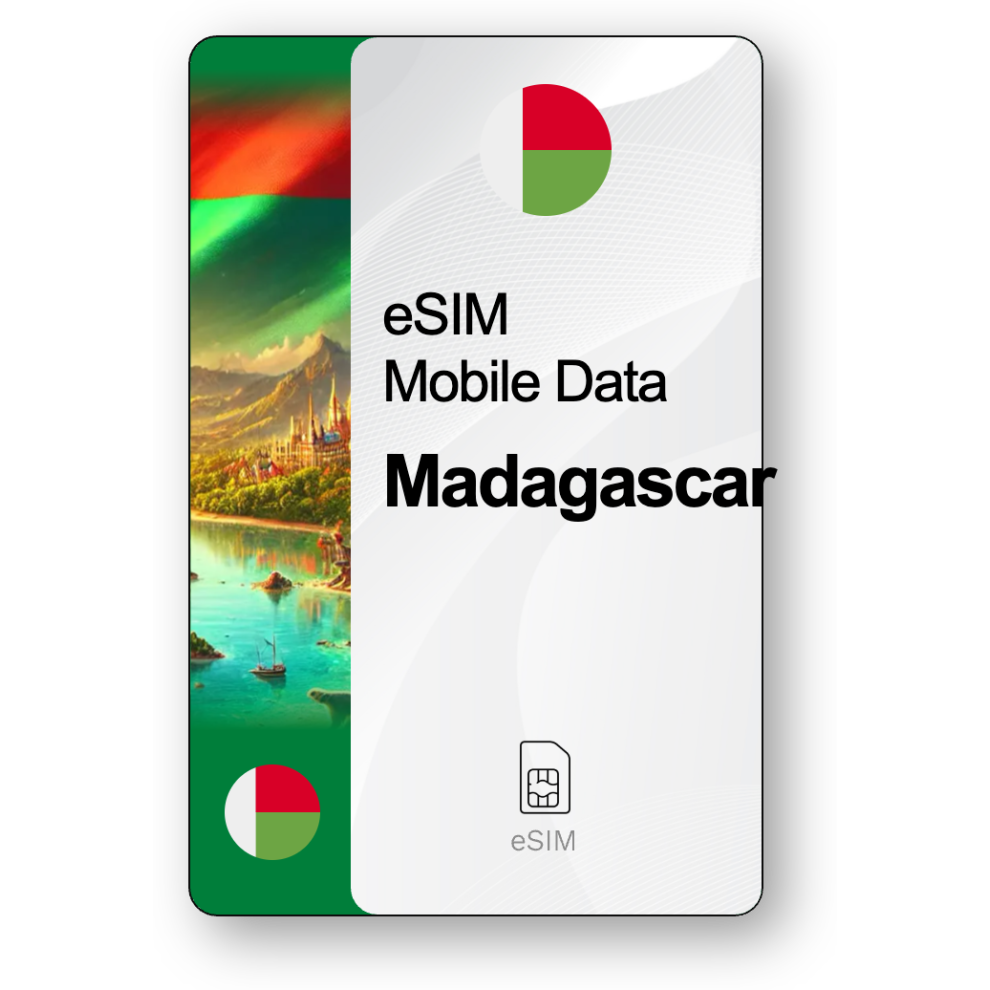 Esim Internet Madagascar, Valid For 7 Days, Traffic Unlimited 4000144291339