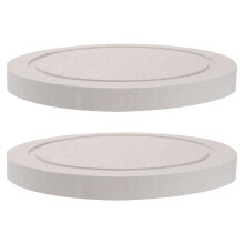 2Pcs Simple Cup Pad Non-Slip Coaster Heat Insulation Mat