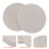 2Pcs Simple Cup Pad Non-Slip Coaster Heat Insulation Mat 8