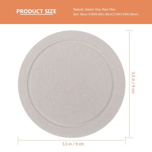 2Pcs Simple Cup Pad Non-Slip Coaster Heat Insulation Mat 1
