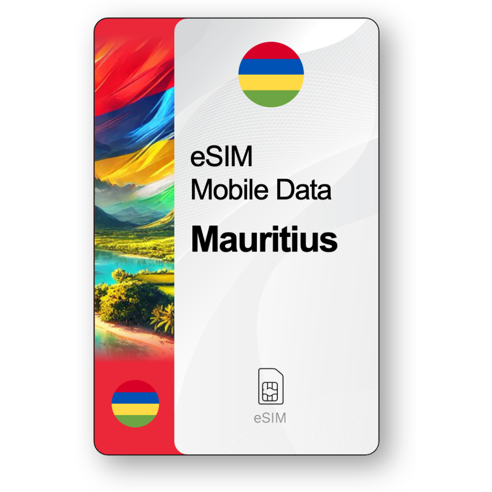 Esim Internet Mauritius, Valid For 30 Days, Traffic 10 Gb 4000144425536