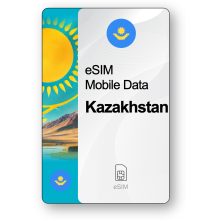 Internet eSIM Kazakhstan, valable 30 jours, trafic 5 GB