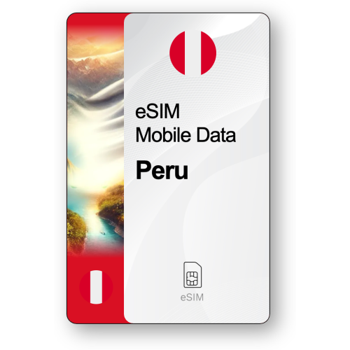 eSIM Internet Perù, valido 7 giorni, traffico Nelimitato
