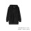 1St Comfortabele Zwarte Dames Pullover Van Met Capuchon 11