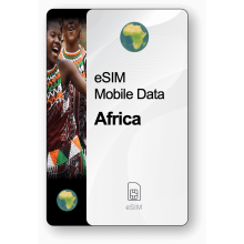 eSIM Internet Africa, valido 30 giorni, traffico 5 GB