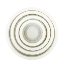Moules circulaires en silicone pour la fabrication d'ornements à