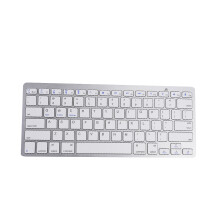 Ultra Dünne Mini Drahtlose Tastatur Für Handy Tablet Computer Weiß