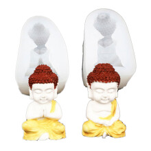 2 Stück Kerzenformen mit Gottesfigur für die Herstellung von