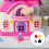 4 Stuks Mini Breimutsen Decoratief Huis Popmuts 4