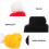 4 Stuks Mini Breimutsen Decoratief Huis Popmuts 7