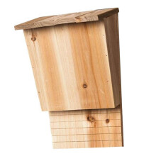 Bat house for outdoor area, Bat habitat box, Decorative bat box, Shelter, Nest, Garden bat house