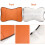 2Pcs Durable Brown Neck Protector Pillow for Auto Seat Neck Cushion 9
