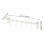 porte-serviettes mural pour armoire , 2 pièces 3