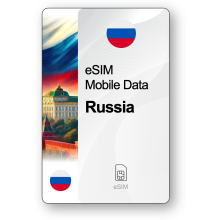 eSIM Internet Russia, valido 15 giorni, traffico Nelimitato