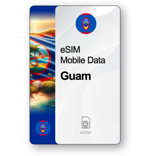 eSIM Internet Γκουάμ, ισχύει για 30 ημέρες, κίνηση 20 GB