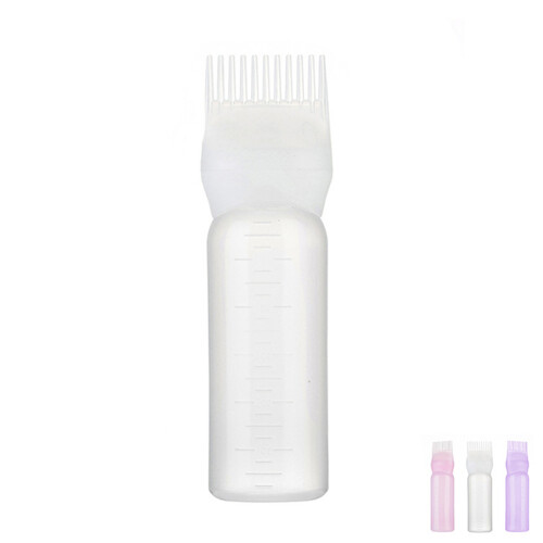 3Stk Weiße Haarfarbe Flasche Mit Applikator Und 2