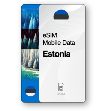 eSIM Internet Estonia, valido 30 giorni, traffico Nelimitato