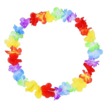 12St Farbenfrohe Hawaiianische Leis Blumen Tropisches Partyzubehör