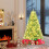 Casart 6 FT Christmas Tree Pre-Lit Holiday Decoration Tree With 250 LED Lights 3