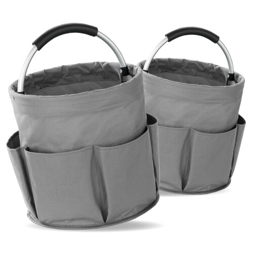 Universal Cleaning Caddy, Foldable Organiser with 6 Compartments, 28 x 26.5 cm