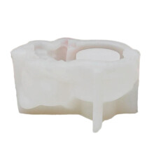 Kerzenhalter-Gussform, niedliche Katzen, Kerzenhalter,