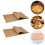 200pcs baking parchment paper sheets for steaming 4