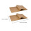 200pcs baking parchment paper sheets for steaming 6