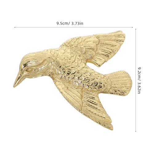 Brass Schubladen Vogel Form Vintage Griff Für Möbel 1