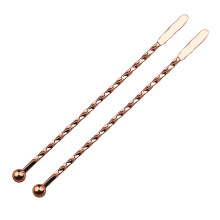 5Stk 304 Rührstäbchen Mit Gewinde Roségold Für Cocktails