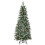 Casart 5 FT Christmas Tree Pre-Lit Pencil Tree 250 Teardrop-Shaped LED Lights 11