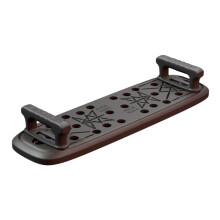 Liegesttzbrett, 64 x 19 cm, Heimtrainingsgerät, Krafttrainingswerkzeug, Schwarz