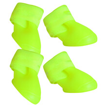 Little Pet Hundewelpen Rutschfeste Gummistiefel Grün L