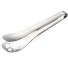 verdickte lebensmittelzange aus zum servieren von steaks