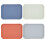Bambusfaser Tablett Dessertteller Snack Schale M Grau 1