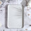 Bambusfaser Tablett Dessertteller Snack Schale M Grau 2