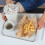 Bambusfaser Tablett Dessertteller Snack Schale M Grau 8