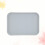 Bambusfaser Tablett Dessertteller Snack Schale M Grau 4