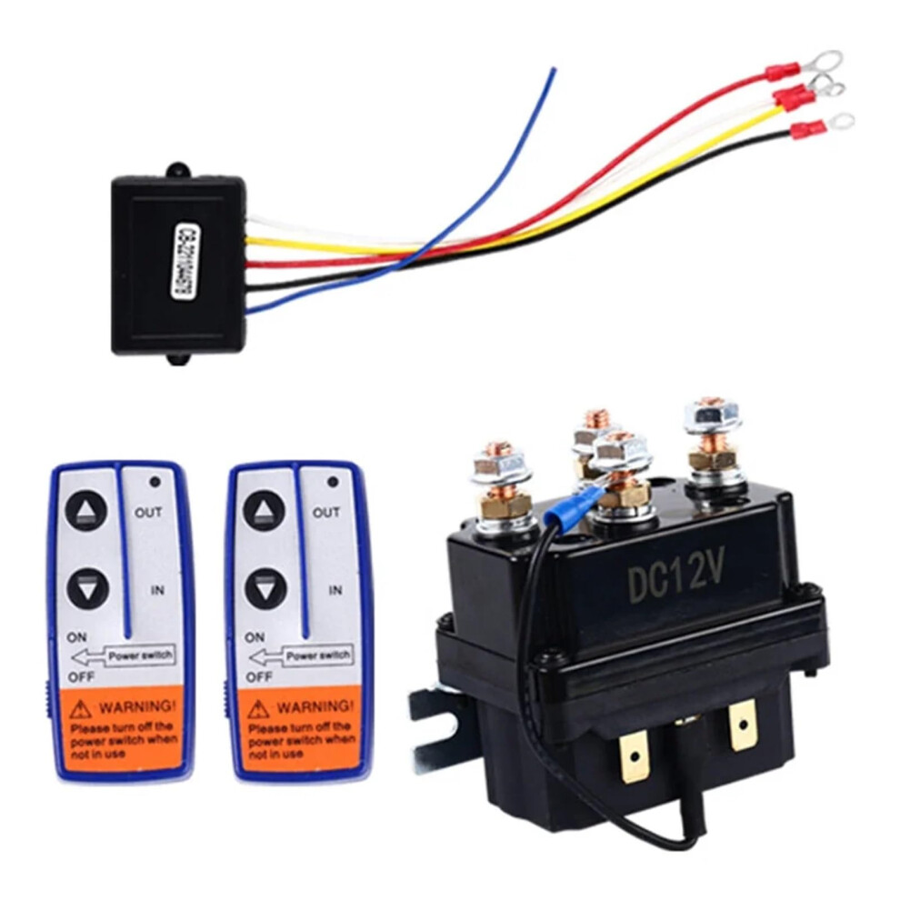 Solenoid Contactor 12V 250A Winch Control Relay Winch Remote Contactor Winch Control Solenoid Relay 9105992348213