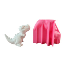Dinosaurier-Silikonform, dekorative Gipsform, Backform für