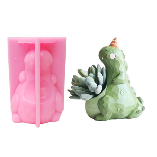 Dinosaurierförmige Blumentöpfe-Formen für Blumentöpfe,