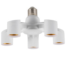 E27 Lampenfassung Splitter Adapter Für 2 Fassungen Leuchterhalterung