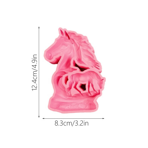Tierformen Pferd Silikonform Epoxidharz Formen für 2